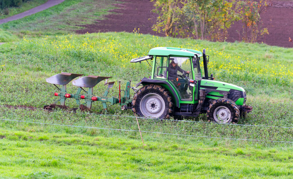 Landwirtschaft und Trecker